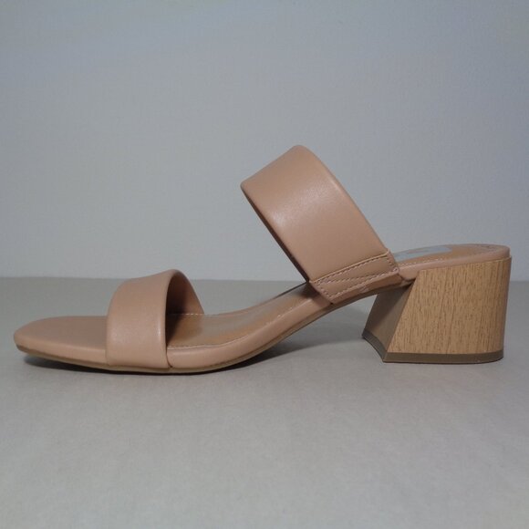 DV Dolce Vita / Size 7.5 M / SHARONA / Cafe / Heeled Sandals New Women's Shoes - Picture 9 of 16